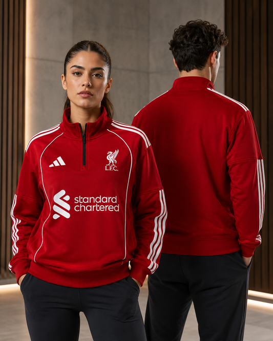 FORENZ – LIVERP00L RED Premium Sweatshirt | Cotton Fleece