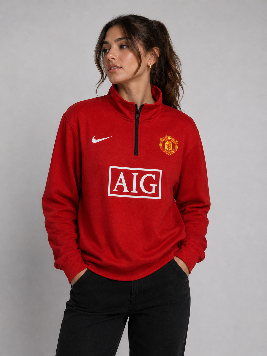 Forenz Manchester United Inspired Premium Football Sweatshirt