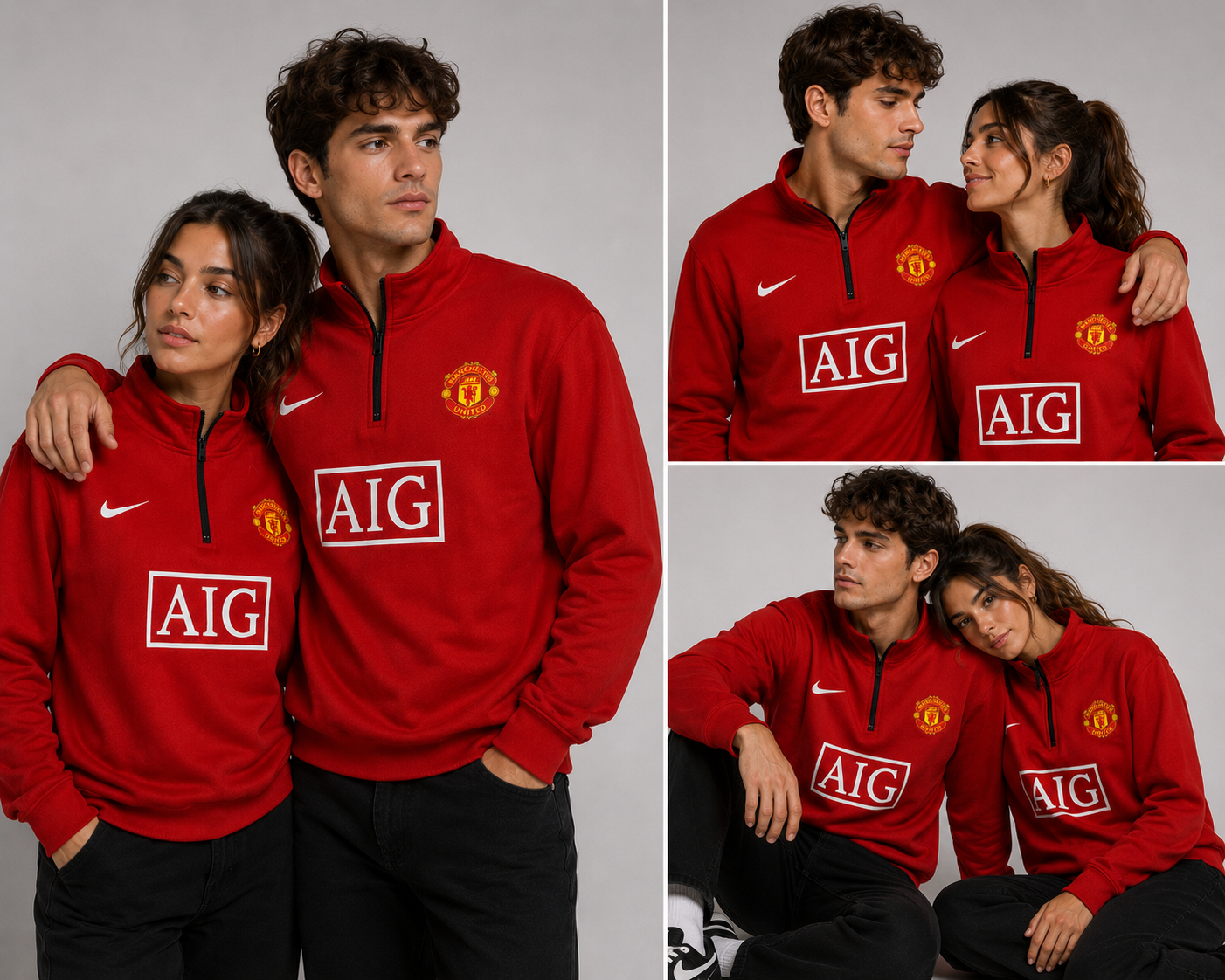 Forenz Manchester United Inspired Premium Football Sweatshirt