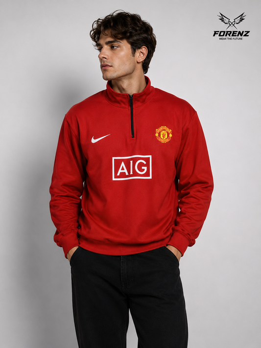 Forenz Manchester United Inspired Premium Football Sweatshirt