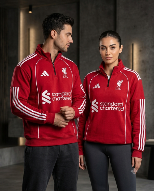 FORENZ – LIVERP00L RED Premium Sweatshirt | Cotton Fleece