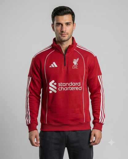 FORENZ – LIVERP00L RED Premium Sweatshirt | Cotton Fleece