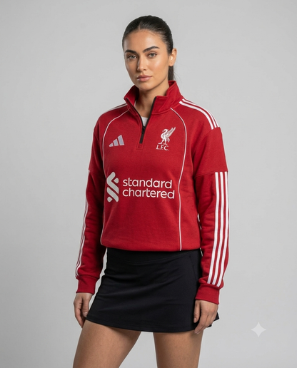 FORENZ – LIVERP00L RED Premium Sweatshirt | Cotton Fleece