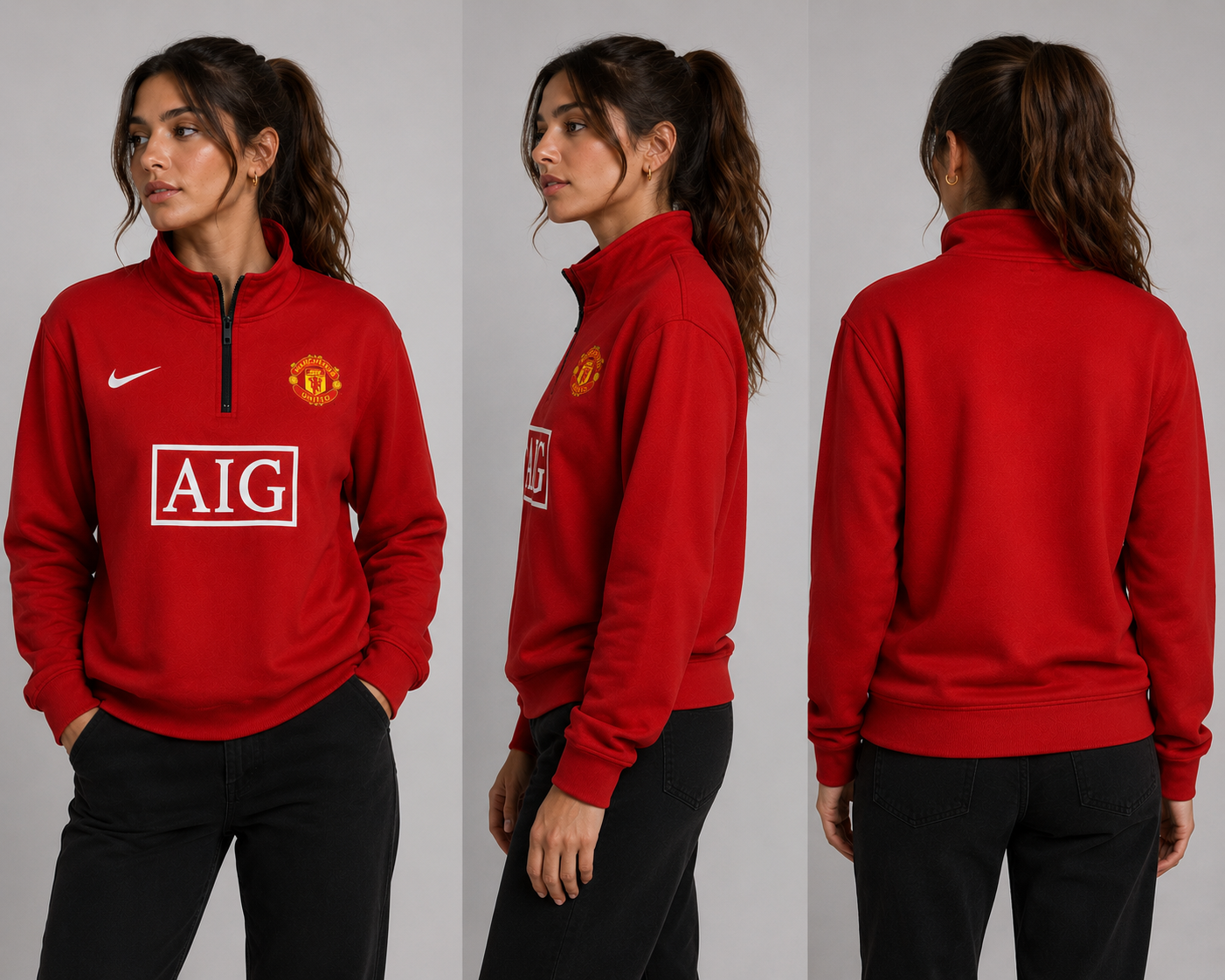 Forenz Manchester United Inspired Premium Football Sweatshirt